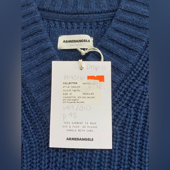 Armedangels Eco Knit Sweater  NWT - Picture 6 of 10